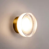 Modern Minimalist Circular LED Wall Light for Bedroom