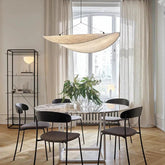 Silk Oval Minimalist Modern Pendant Light - Clowas
