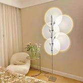Slender Stand Floor Lamp with Shadow Decoration - Clowas