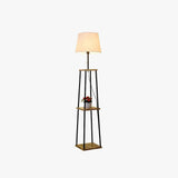 Modern Floor Lighting with Shelve for Living Room