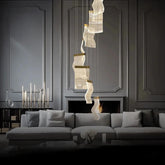 Square Stacking for Living Room Modern Chandelier - Clowas