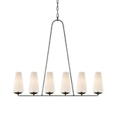 Tapered Chain Living Room LED Chandelier - Clowas