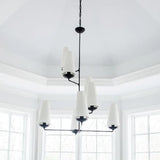 Tapered Chain Living Room LED Chandelier - Clowas
