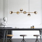 Minimalist Long Glass Globe Lighting Pendant