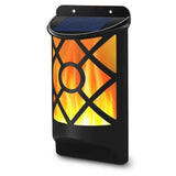 Solar Powered Waterproof Flame Lights For Steps Outdoors
