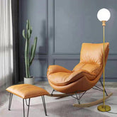 Modern Gold Glass Globe Beat Floor Lamp