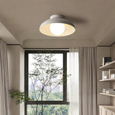 Wabi Sabi Corridor White Dome Ceiling Light