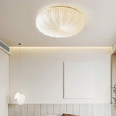 Cream LED Circle Ceiling Light for Bedroom