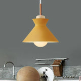 Yellow Trumpet Modern Pendant Light - Clowas