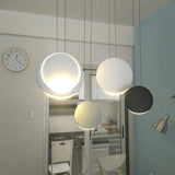 Modern LED Circular Pendant Light With Metal