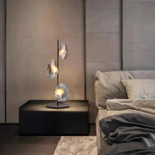 Three-Headed Matte Glass Modern Table Lamp