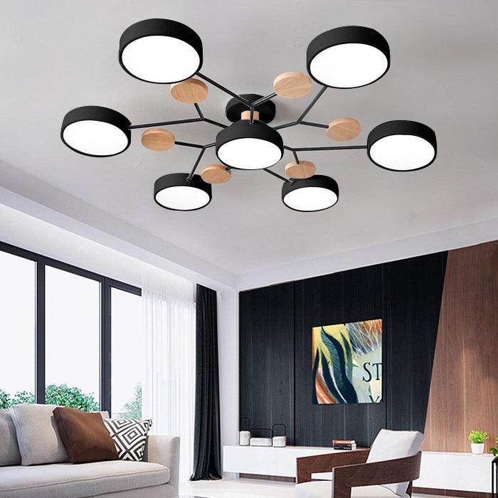 Multi Light Macaron Ceiling Light for Living Room