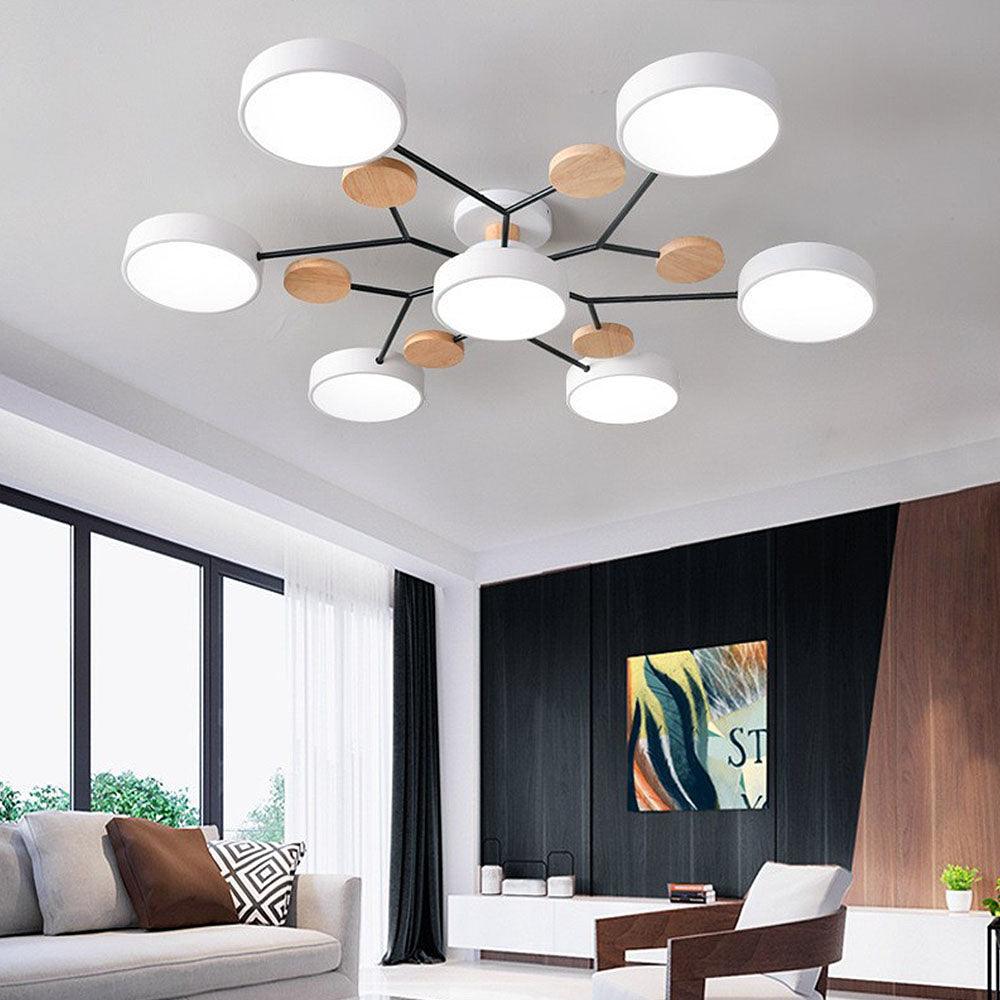 Multi Light Macaron Ceiling Light for Living Room