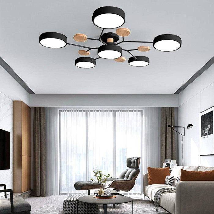 Multi Light Macaron Ceiling Light for Living Room