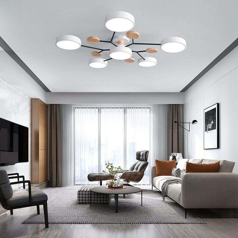 Multi Light Macaron Ceiling Light for Living Room