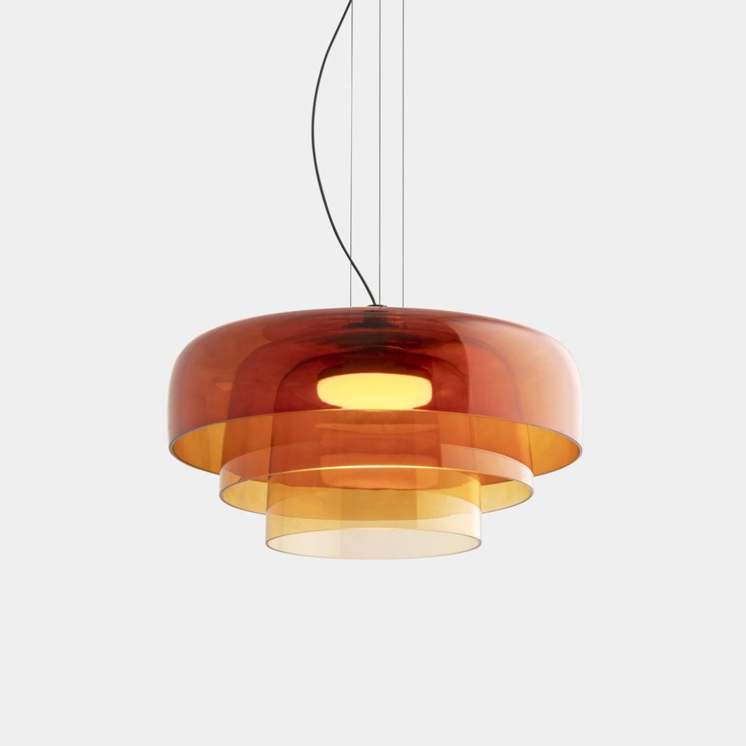 Nordic Colorful Glass Pendant Light for Dining Room