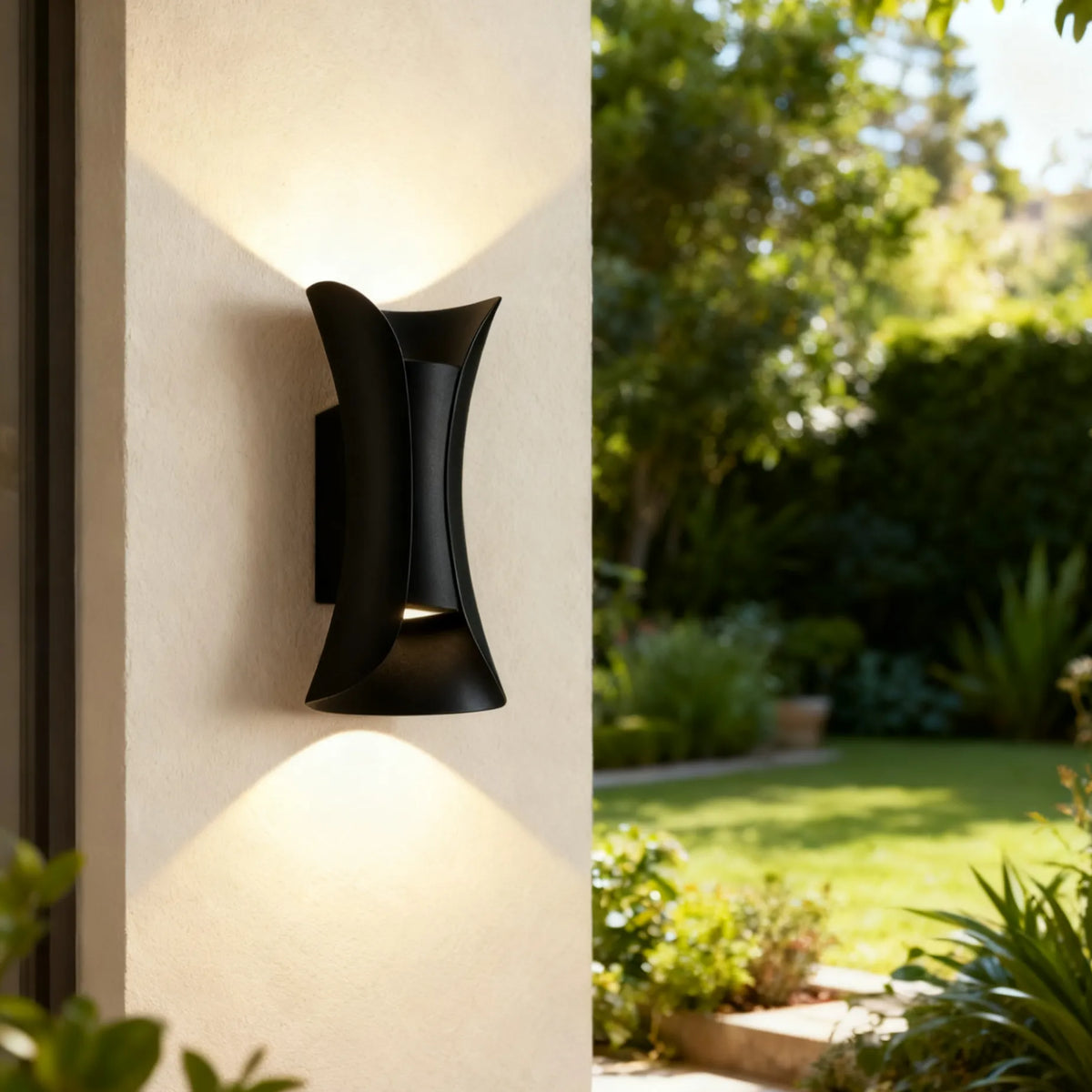 Curved Rustproof LED Up Down Wall Light