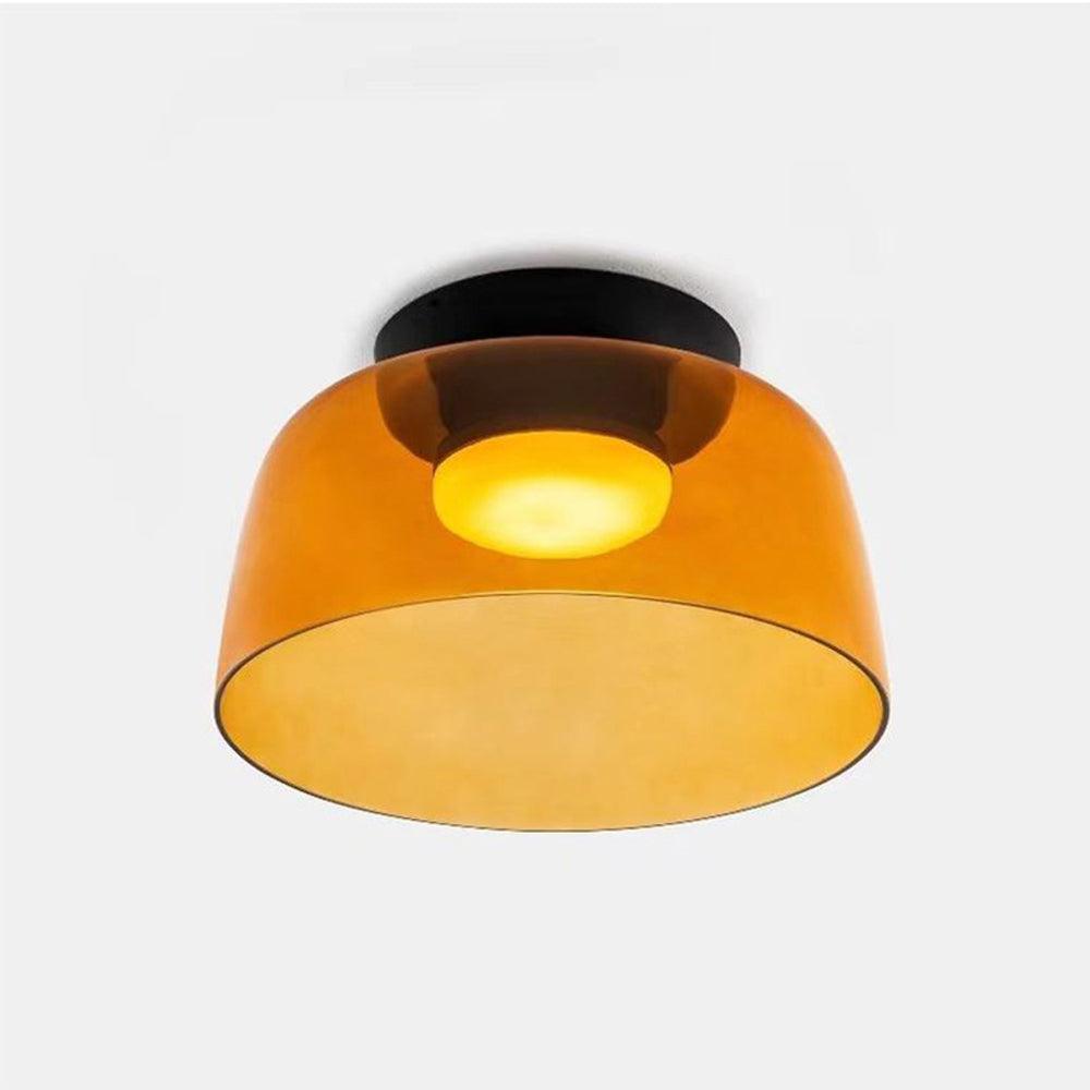 Vintage Glass Ceiling Light Fixtures for corridor