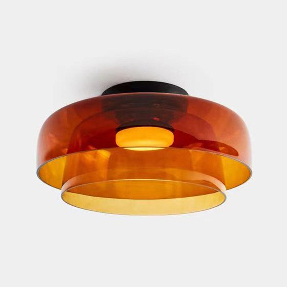 Vintage Glass Ceiling Light Fixtures for corridor