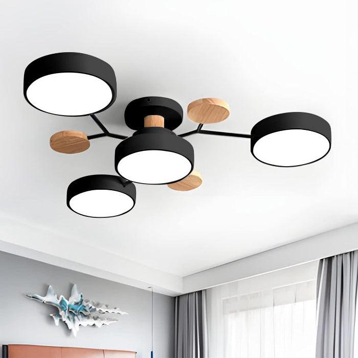 Multi Light Macaron Ceiling Light for Living Room