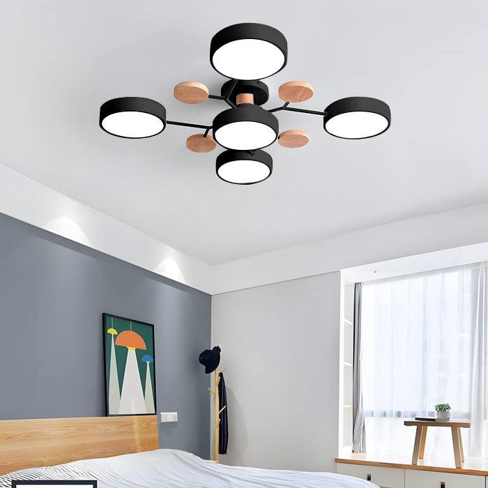 Multi Light Macaron Ceiling Light for Living Room