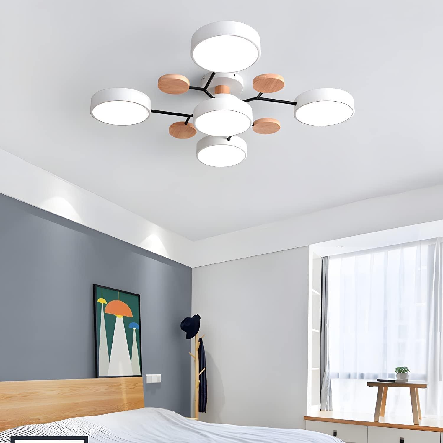Multi Light Macaron Ceiling Light for Living Room