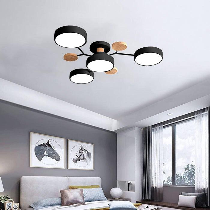 Multi Light Macaron Ceiling Light for Living Room