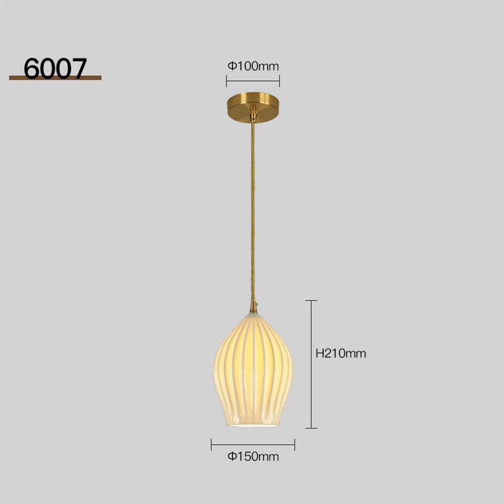Vintage Brass Pendant Lights for Bedroom