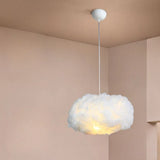 Dreamy LED Cotton Cloud Pendant Light for Living Room