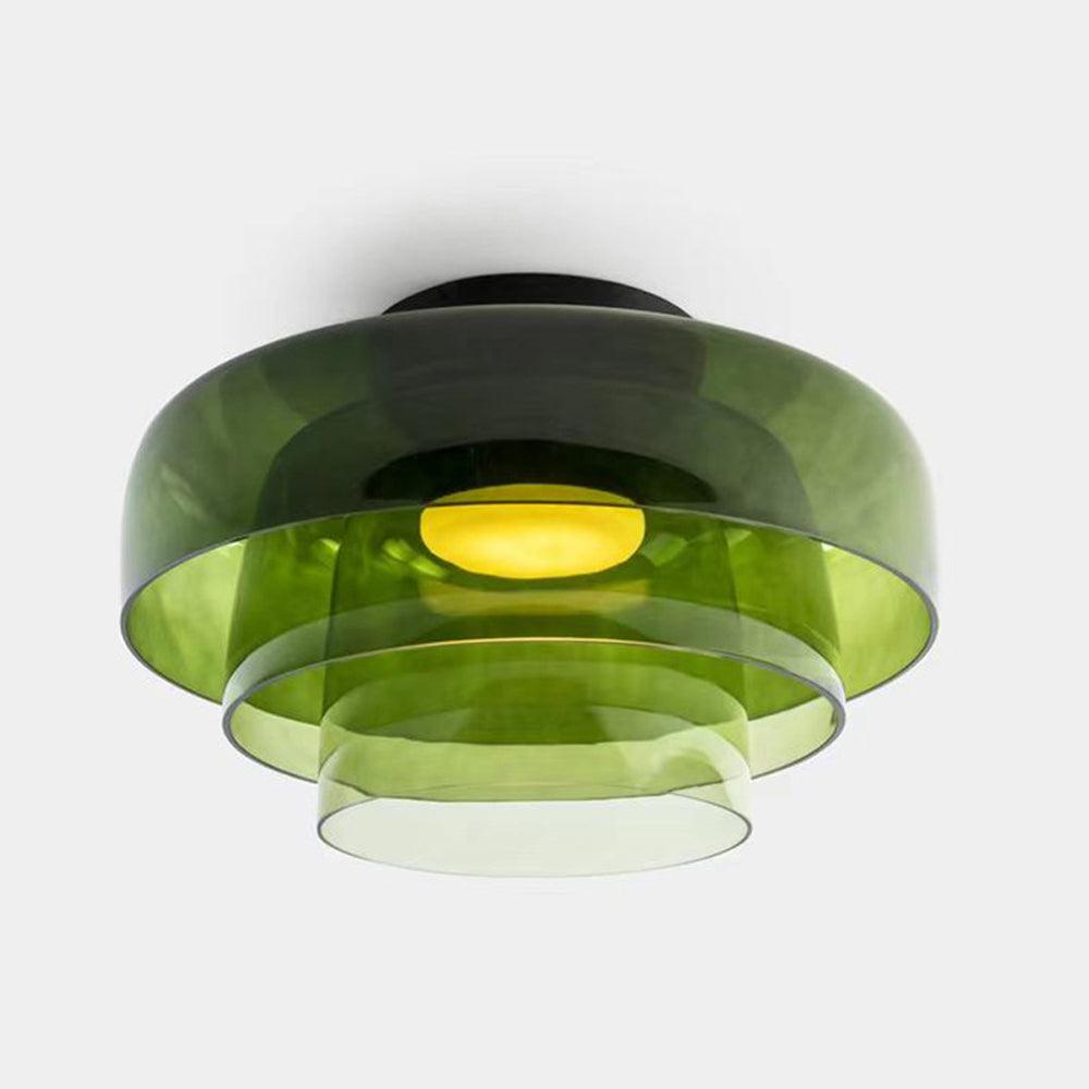 Vintage Glass Ceiling Light Fixtures for corridor