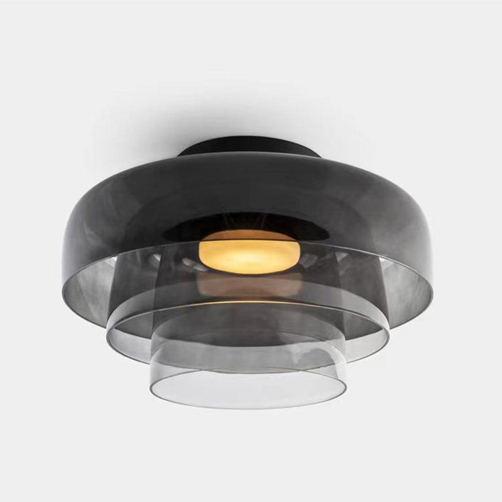 Vintage Glass Ceiling Light Fixtures for corridor