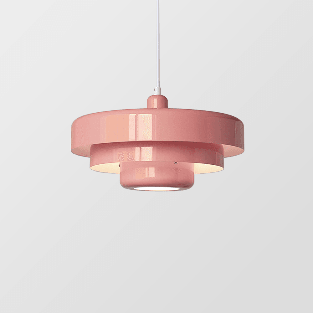 Multi Layered Colorful Pendant Light for Bedroom
