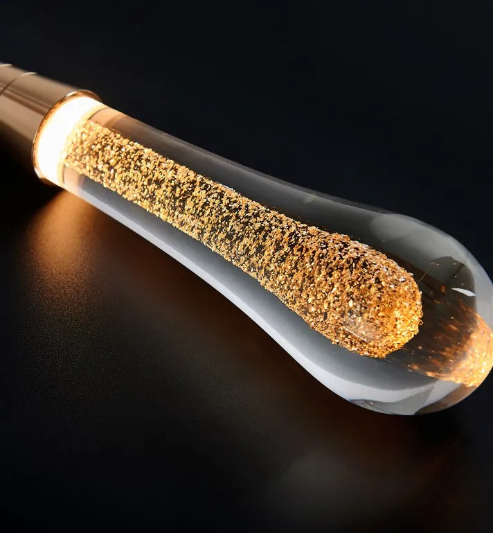 Luxury Crystal Waterdrop Bedside Pendant Light