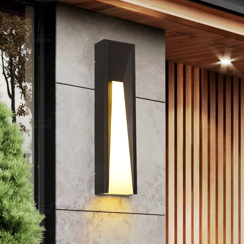 Stainless Steel Coated Waterproof LED Wall Light