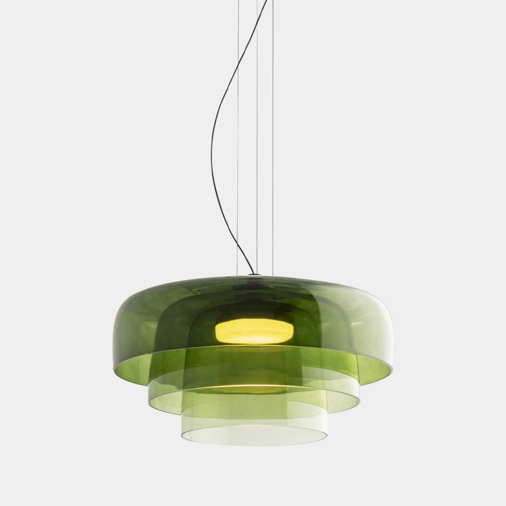 Nordic Colorful Glass Pendant Light for Dining Room