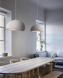 Nordic Oval Resin Living Room Pendant Light