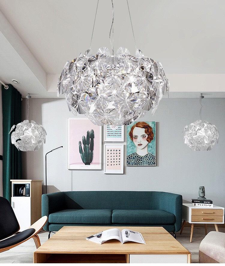 Luxury LED Acrylic Pendant Light for Living Room