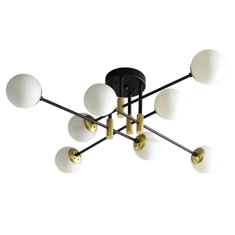 Glass Globe Modern LED Ceiling Light