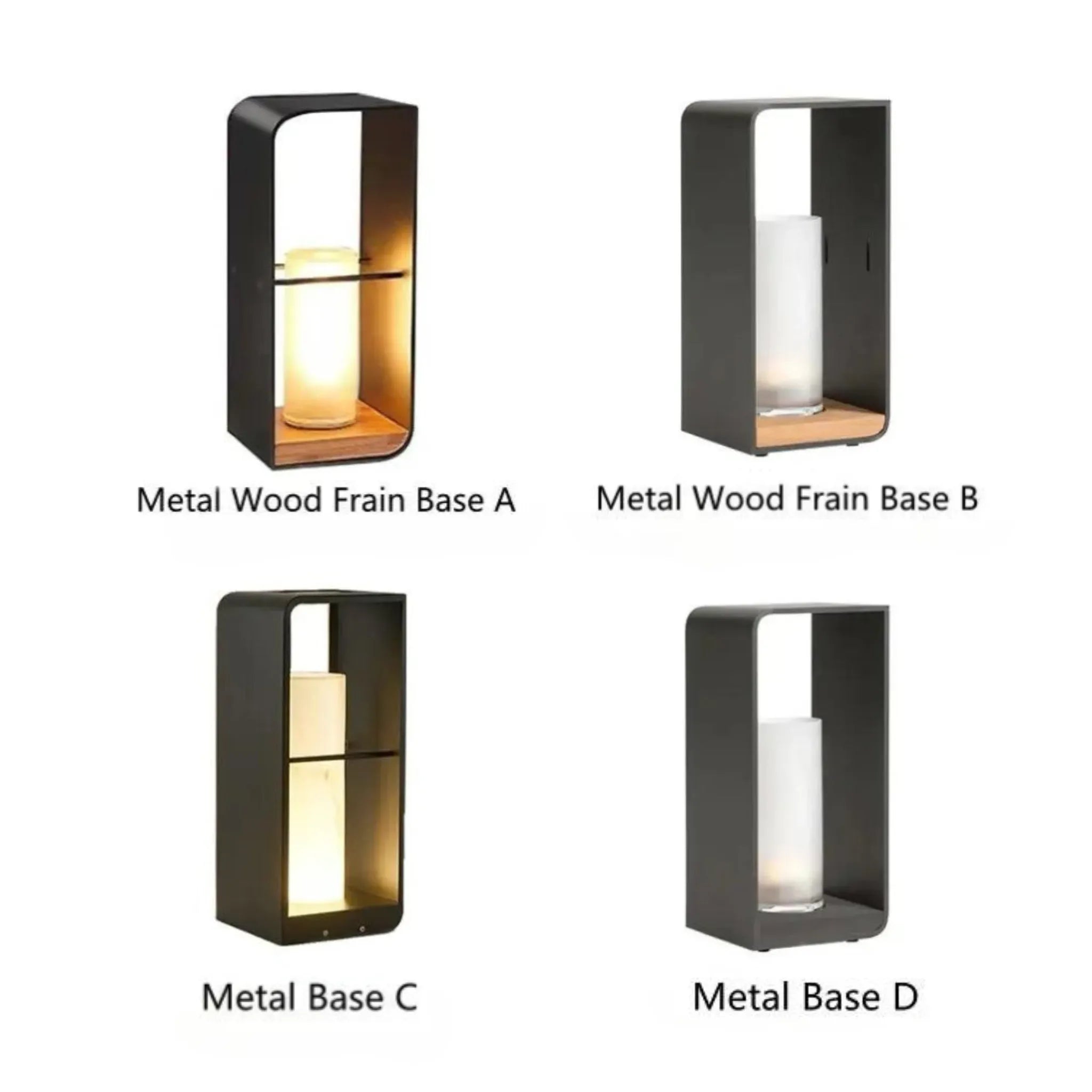 Simple Outdoor Stainless Steel Patio Floor Lamp