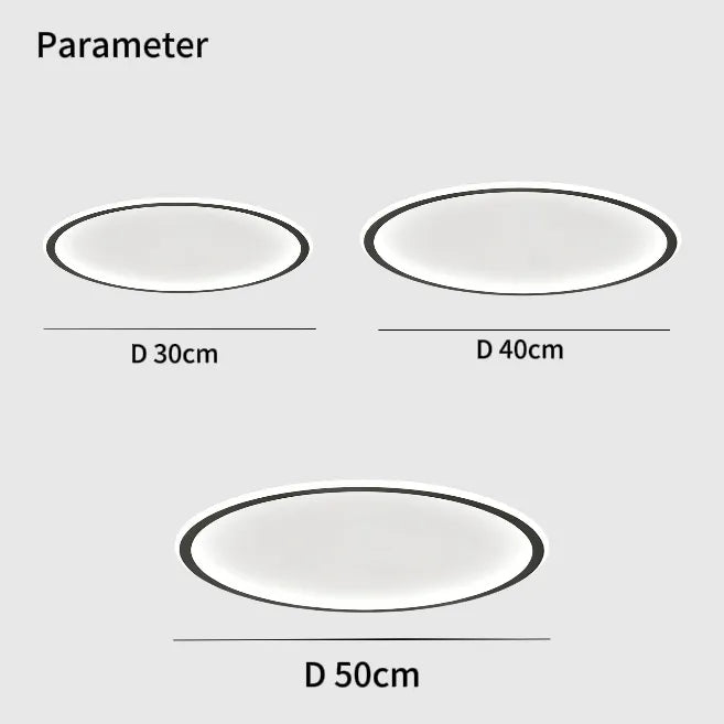 Ultra-Thin Ceiling Circular Light for Bedroom