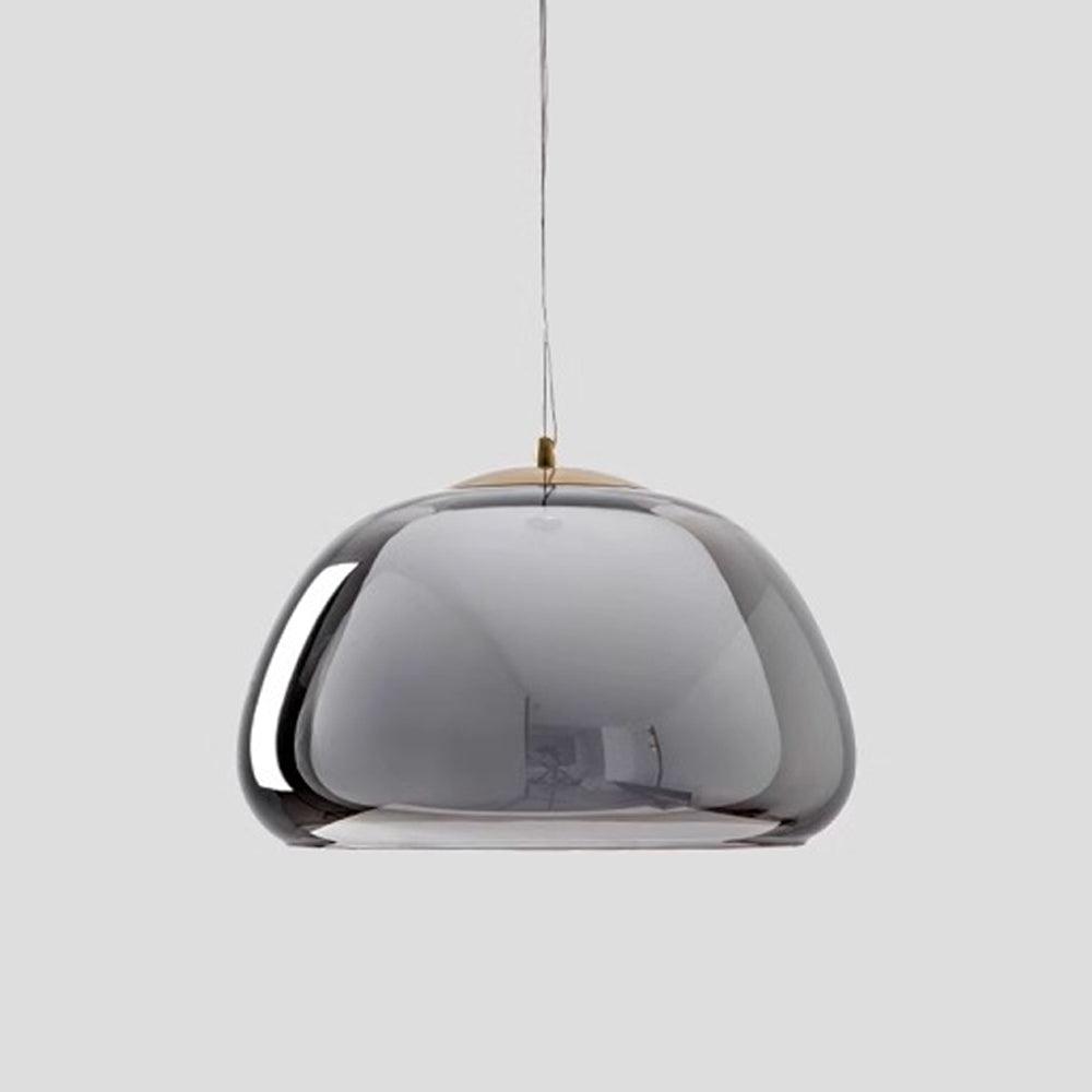 Cream Glass Pendant Lights for Kitchen Island