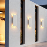 Modern Rectangular LED Outdoor Up Down Wall Light
