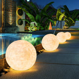 Outdoor Waterproof Solar Moon Floor Lamp