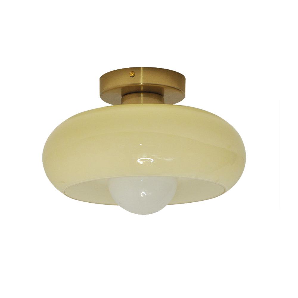 Vintage Glass Pendant Lights for Living Room