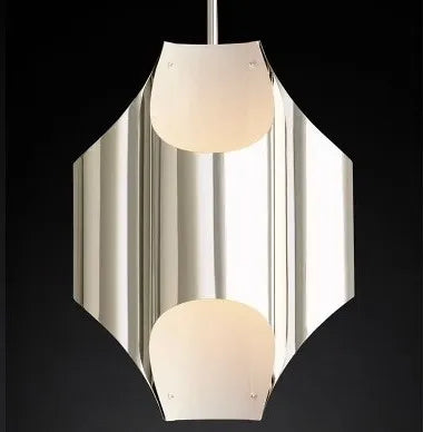 Contemporary Copper Sculptural Chandelier for Living Room