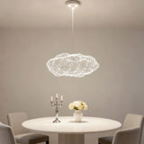Modern Energy-saving Cloud Pendant Light With Wire Mesh