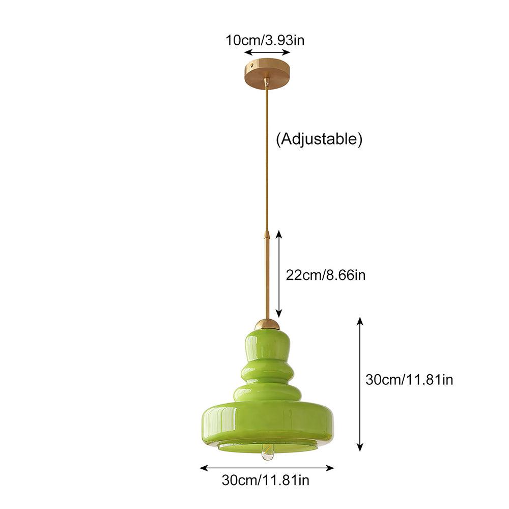 White Gourd Ceiling Pendant Light for Living Room