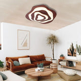 Contemporary Chinese Wooden Ceiling Lights for Living Room
