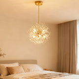 Dandelion Crystal Chandelier Light in Nordic Style
