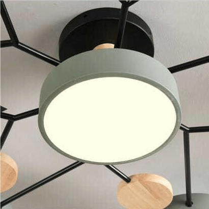 Multi Light Macaron Ceiling Light for Living Room